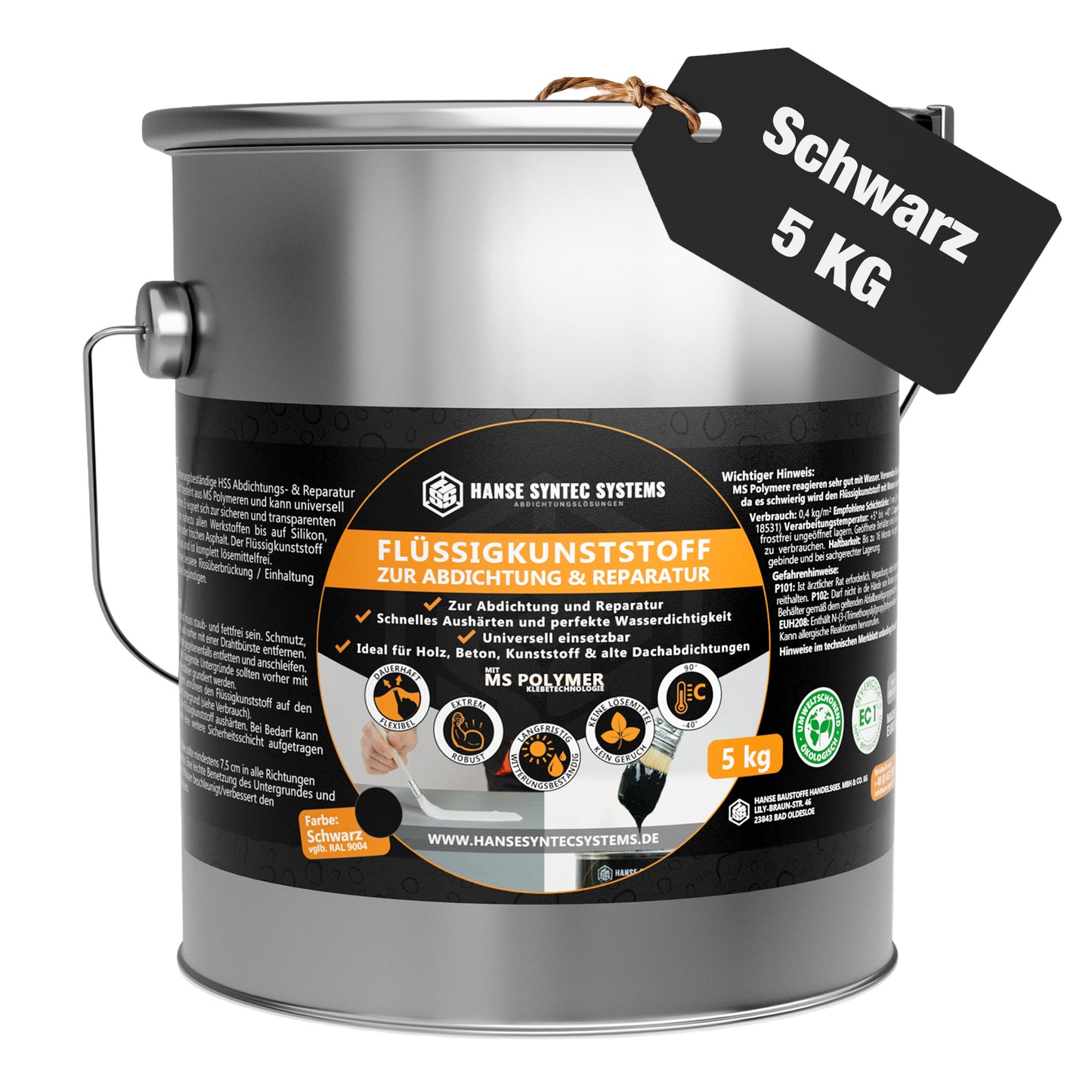 HSS Flüssigkunststoff 5kg B-Ware