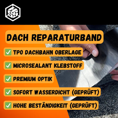Dach Reparaturband mit MicroSealant® PLUS