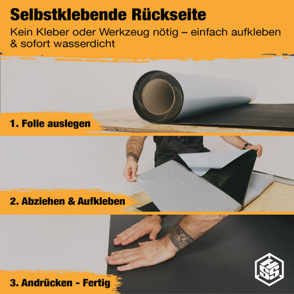 HSS® EPDM dakbaan, zelfklevend 