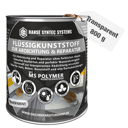HSS Flüssigkunststoff Transparent B-WARE