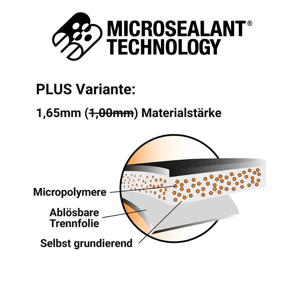 Dach Reparaturband mit MicroSealant® PLUS