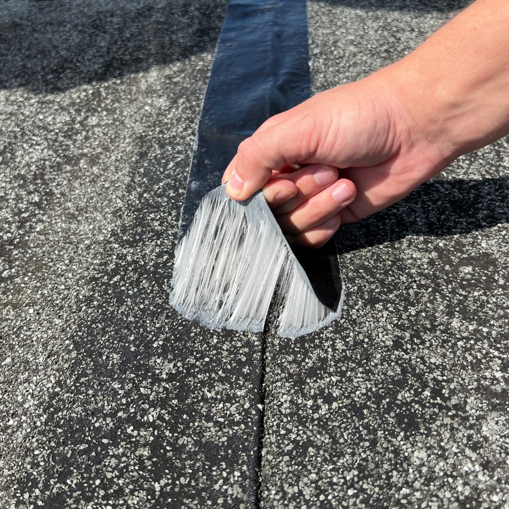 Dach Reparaturband auf Bitumen