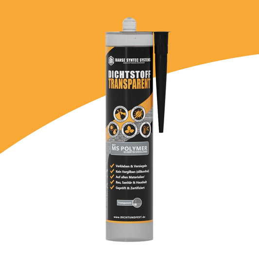 Dichtstoff TRANSPARENT - Kleb- & Fugendichtstoff