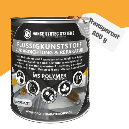 HSS Flüssigkunststoff Transparent B-WARE