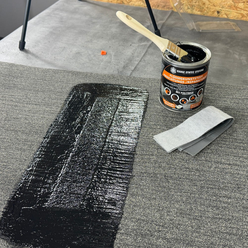 Dach Reparaturband MicroSealant® VLIES+ (für Flüssigkunststoff)
